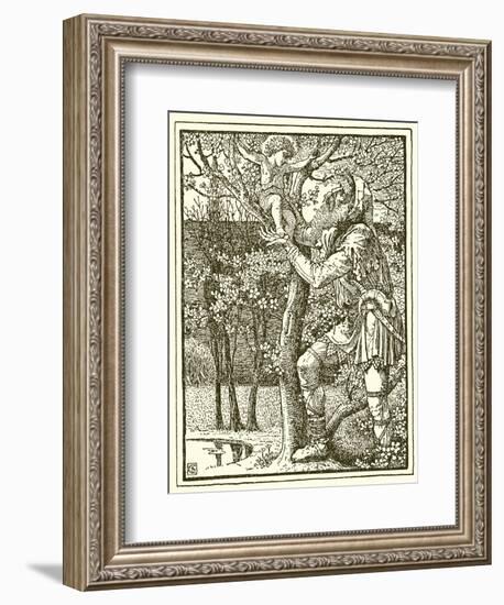 The Selfish Giant-Walter Crane-Framed Giclee Print