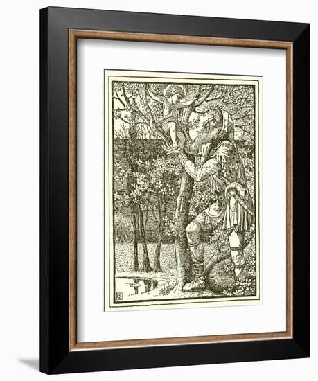 The Selfish Giant-Walter Crane-Framed Giclee Print