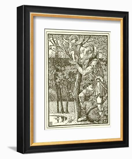 The Selfish Giant-Walter Crane-Framed Giclee Print