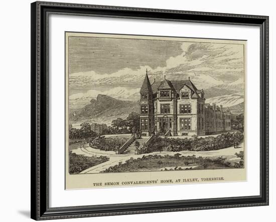 The Semon Convalescents' Home, at Ilkley, Yorkshire-null-Framed Giclee Print