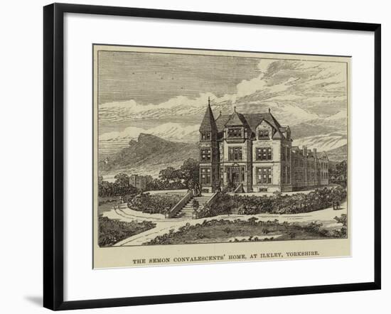 The Semon Convalescents' Home, at Ilkley, Yorkshire-null-Framed Giclee Print