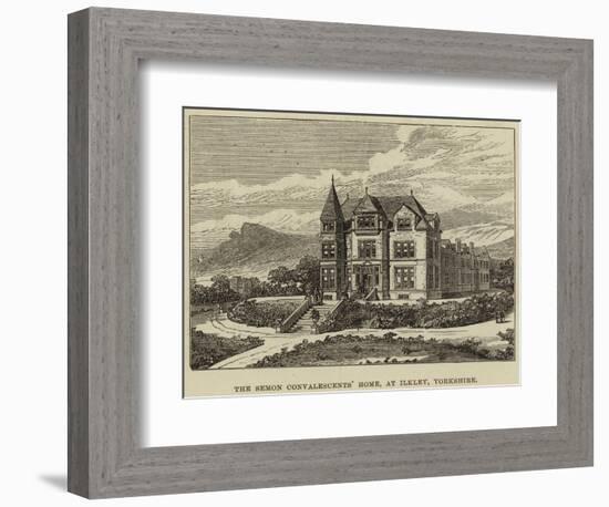 The Semon Convalescents' Home, at Ilkley, Yorkshire-null-Framed Giclee Print