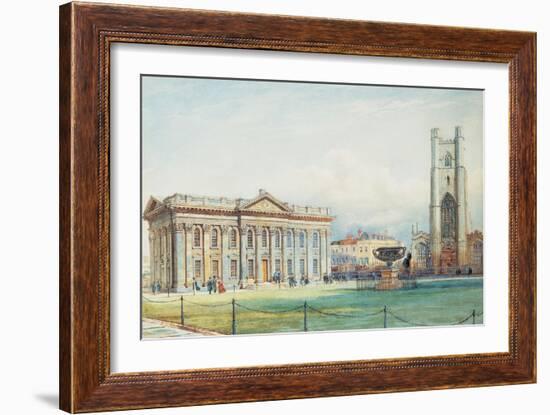 The Senate House at Cambridge University-Bradford Rudge-Framed Giclee Print