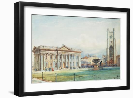 The Senate House at Cambridge University-Bradford Rudge-Framed Giclee Print