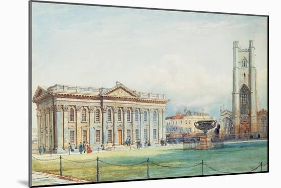 The Senate House at Cambridge University-Bradford Rudge-Mounted Giclee Print