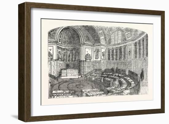 The Senate House of the Luxembourg Palace, Paris-null-Framed Giclee Print