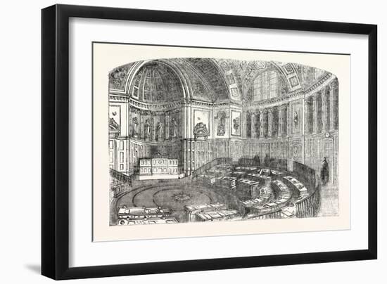 The Senate House of the Luxembourg Palace, Paris-null-Framed Giclee Print