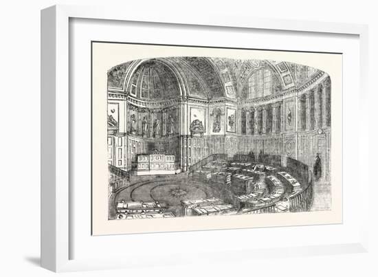 The Senate House of the Luxembourg Palace, Paris-null-Framed Giclee Print