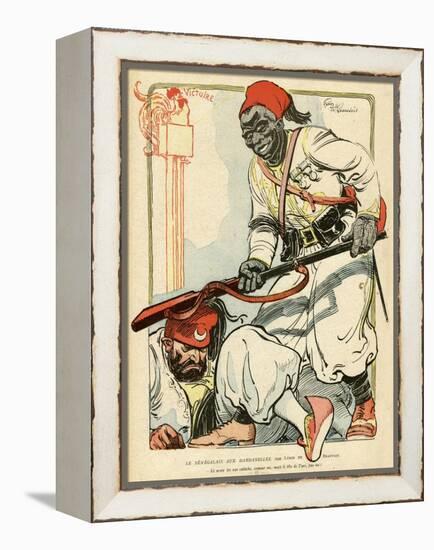 The Senegalese in the Dardanelles Wwi-Lubin De Beauvais-Framed Stretched Canvas