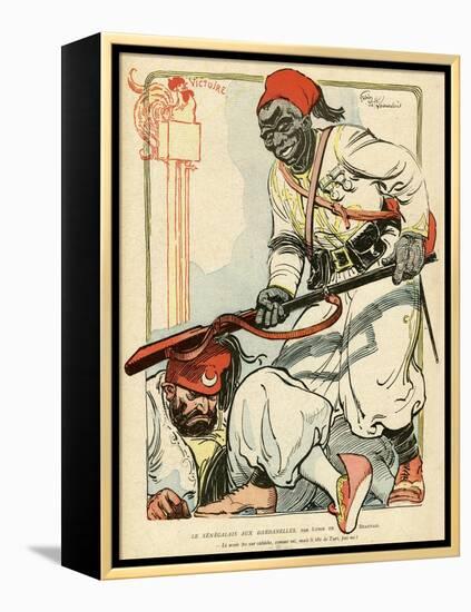 The Senegalese in the Dardanelles Wwi-Lubin De Beauvais-Framed Stretched Canvas