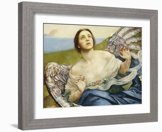 The Sense of Sight, 1898-Annie Louisa Swynnerton-Framed Giclee Print