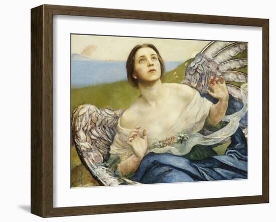 The Sense of Sight, 1898-Annie Louisa Swynnerton-Framed Giclee Print