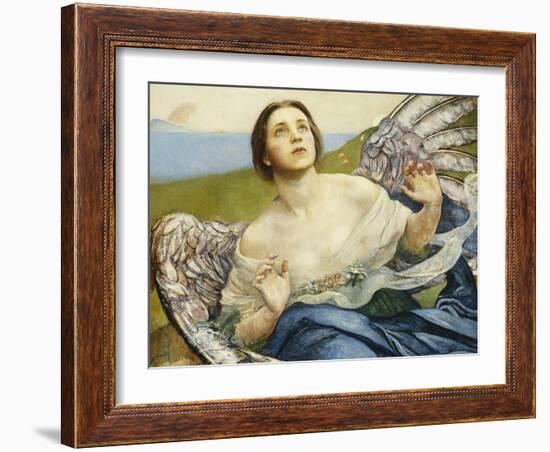 The Sense of Sight, 1898-Annie Louisa Swynnerton-Framed Giclee Print