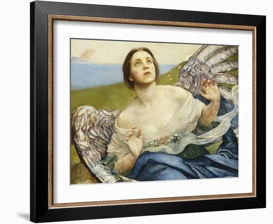 The Sense of Sight, 1898-Annie Louisa Swynnerton-Framed Giclee Print