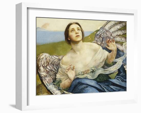 The Sense of Sight, 1898-Annie Louisa Swynnerton-Framed Giclee Print