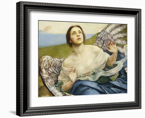 The Sense of Sight, 1898-Annie Louisa Swynnerton-Framed Giclee Print