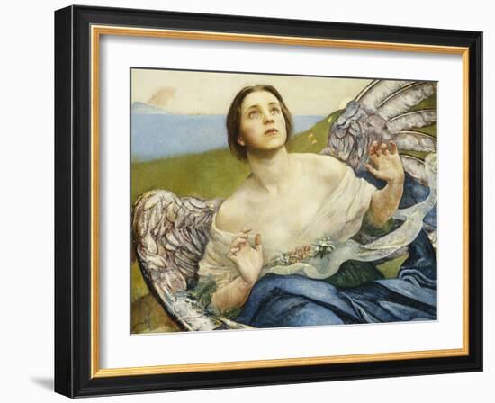 The Sense of Sight, 1898-Annie Louisa Swynnerton-Framed Giclee Print
