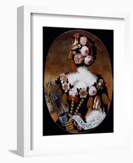 The Sense of Smell-Giuseppe Arcimboldo-Framed Giclee Print