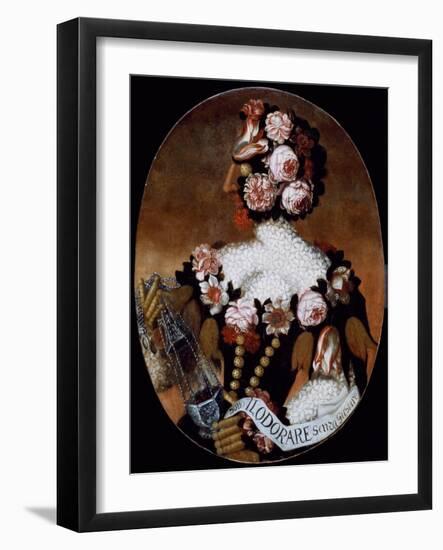 The Sense of Smell-Giuseppe Arcimboldo-Framed Giclee Print