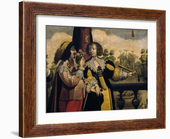 The Sense of Smell-Abraham Bosse-Framed Giclee Print