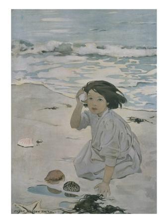 'The Senses: Hearing' Giclee Print - Jessie Willcox-Smith ...