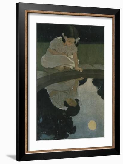 The Senses: Seeing-Jessie Willcox-Smith-Framed Giclee Print