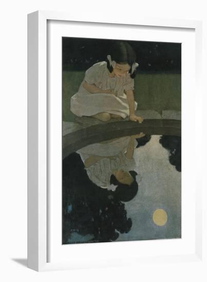 The Senses: Seeing-Jessie Willcox-Smith-Framed Giclee Print
