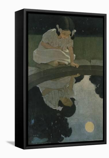 The Senses: Seeing-Jessie Willcox-Smith-Framed Premier Image Canvas