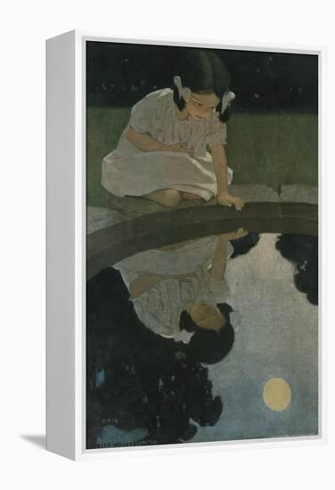 The Senses: Seeing-Jessie Willcox-Smith-Framed Premier Image Canvas