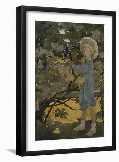 The Senses: Taste-Jessie Willcox-Smith-Framed Giclee Print