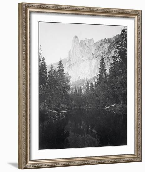 The Sentinel 3270 ft., Yosemite-Carleton E Watkins-Framed Giclee Print