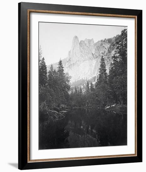 The Sentinel 3270 ft., Yosemite-Carleton E Watkins-Framed Giclee Print