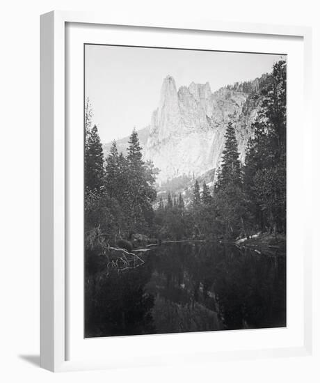 The Sentinel 3270 ft., Yosemite-Carleton E Watkins-Framed Giclee Print