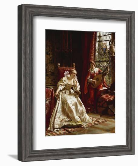 The Seranade-Joseph Frederic Soulacroix-Framed Giclee Print