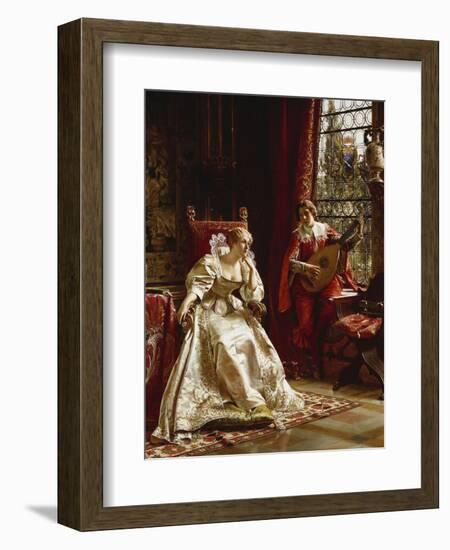 The Seranade-Joseph Frederic Soulacroix-Framed Giclee Print