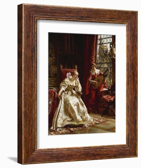 The Seranade-Joseph Frederic Soulacroix-Framed Giclee Print