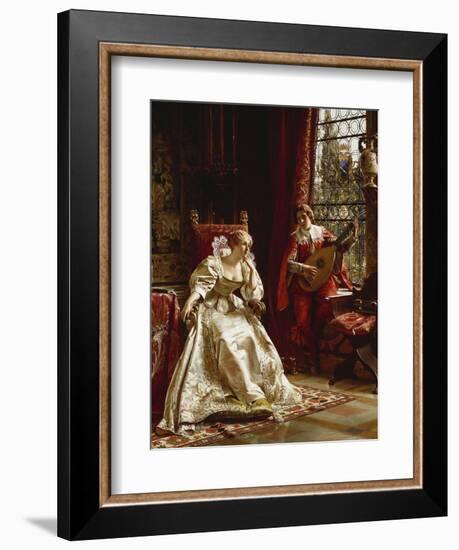 The Seranade-Joseph Frederic Soulacroix-Framed Giclee Print