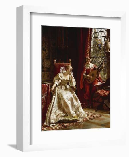 The Seranade-Joseph Frederic Soulacroix-Framed Giclee Print