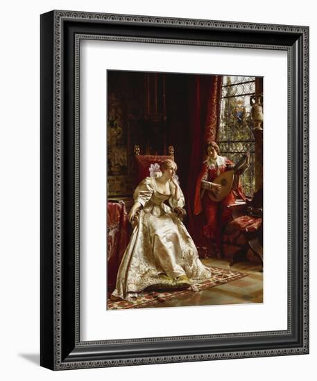 The Seranade-Joseph Frederic Soulacroix-Framed Giclee Print