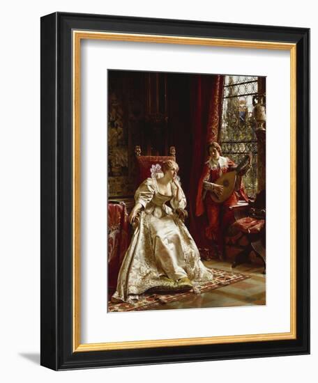 The Seranade-Joseph Frederic Soulacroix-Framed Premium Giclee Print