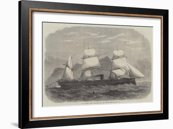 The Serapis, New Troop-Ship for the Indian Service-Edwin Weedon-Framed Giclee Print