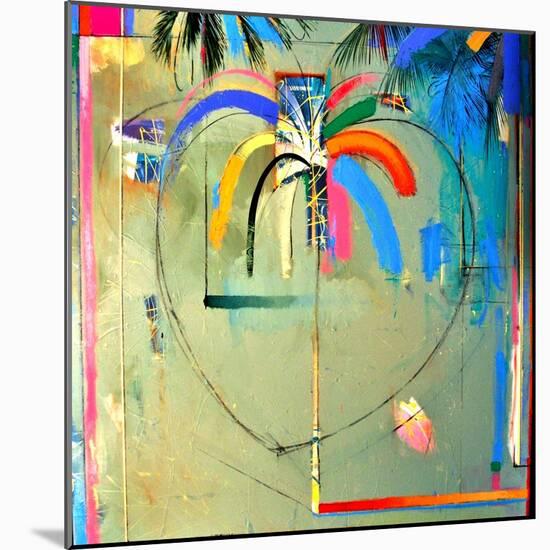 The Serendipity Peek-A-Boo Palm (Hello Freedom)-Andrew Hewkin-Mounted Giclee Print