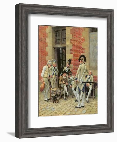 The Sergeant's Portrait, 1874-Jean-Louis Ernest Meissonier-Framed Giclee Print