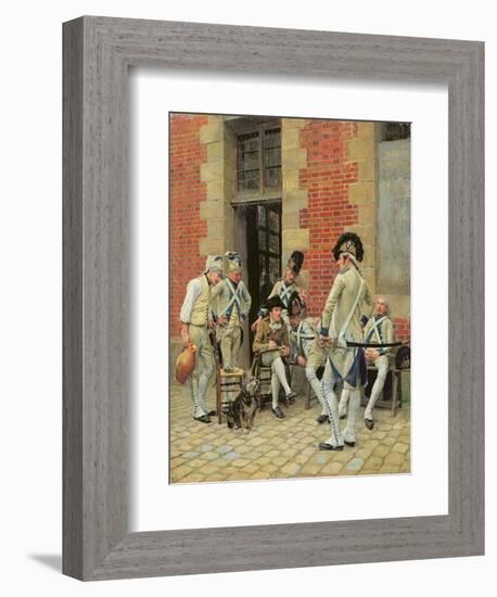 The Sergeant's Portrait, 1874-Jean-Louis Ernest Meissonier-Framed Giclee Print