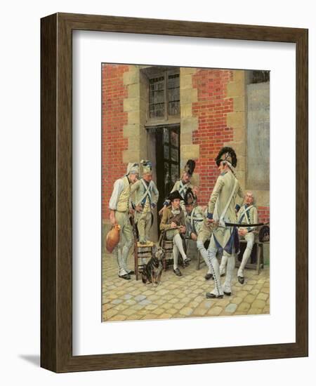 The Sergeant's Portrait, 1874-Jean-Louis Ernest Meissonier-Framed Giclee Print