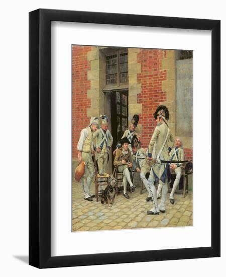 The Sergeant's Portrait, 1874-Jean-Louis Ernest Meissonier-Framed Giclee Print