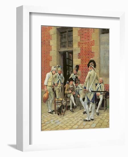 The Sergeant's Portrait, 1874-Jean-Louis Ernest Meissonier-Framed Giclee Print