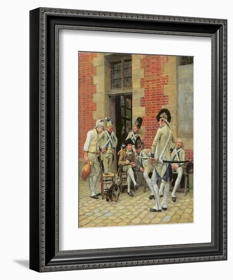 The Sergeant's Portrait, 1874-Jean-Louis Ernest Meissonier-Framed Giclee Print