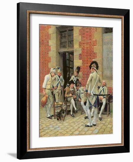 The Sergeant's Portrait, 1874-Jean-Louis Ernest Meissonier-Framed Giclee Print