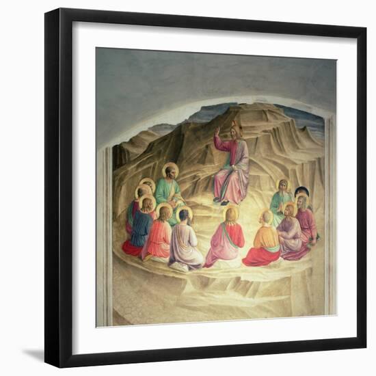 The Sermon on the Mount, 1442-Fra Angelico-Framed Giclee Print